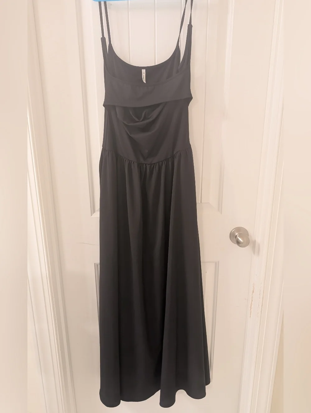 Halara Breezeful™ Backless Side Pocket Flowy Flare Maxi Slip Dress 👗 - Picture 7 of 10